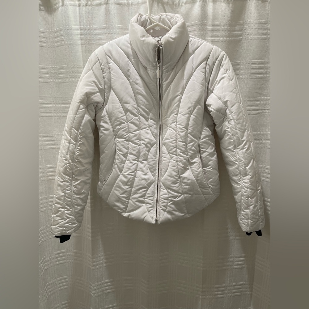 Obermeyer white women’s winter jacket